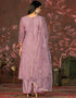modern purple organza designer party wear heavy salwar suit collection with purple santoon 13604-acy3706 Close-up View